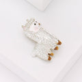 Alloy Cute Sheep Brooch Pin For Sweater Suit Fastening view 4