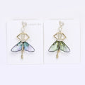 Alloy Dancing Girl Brooch For Elegant Coat And Suit Decoration view 3