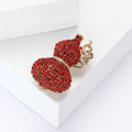 Alloy Rhinestone Gourd Brooch Pin For Women's Suits And Cardigans view 3