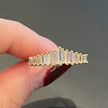 Minimalist Sparkling Zircon Index Finger Ring, Light Luxury Stackable Fashion Jewelry view 3