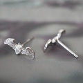 Dark Punk Metal Bat Animal Earrings For Women Halloween Style Fashion Ear Jewelry view 4