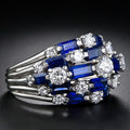 Creative Colorful Gemstone Series Full Pave Zircon Ring European Style Fashion Jewelry view 3