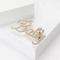 Alloy Rhinestone Baby Letter Brooch For Womens Fashion Clothing view 3