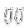Fashion OL Geometric U Shape Zircon Ear Cuffs For Women, Harp Style Sparkling Hoop Earrings view 2