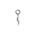 European American No Piercing Stainless Steel Retro Ear Cuff Waterdrop Cross Key Star Face Earrings view 5