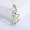 Alloy Harp Brooch Elegant Fashion Lapel Pin For Coats view 4