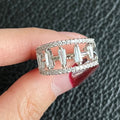 Statement Geometric Index Finger Ring For Women, Niche Design Light Luxury Fashion Jewelry view 3