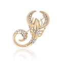 Alloy Rhinestone Scorpion Brooch Pin For Creative Apparel Accessories view 6