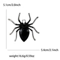 Alloy Rhinestone Spider Brooch Pin For Halloween Apparel Decoration view 7