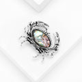 Alloy Abalone Shell Crab Brooch For Creative Lapel Decoration view 3