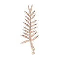 Alloy Leaf Brooch Pin For Fashion Suit Lapel Decoration view 1