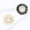 Alloy Rhinestone Wreath Brooch For Women's Suits And Sweaters view 1