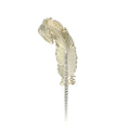 Alloy Rhinestone Feather Brooch Pin For Cardigans And Sweaters view 5