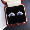 Mini Petal Marquise Stud Earrings For Women, Fresh Sweet Floral Ear Jewelry view 4