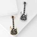 Alloy Enamel Guitar Brooch Pin For Fashion Lapel Decoration view 1