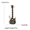 Alloy Enamel Guitar Brooch Pin For Fashion Lapel Decoration view 4