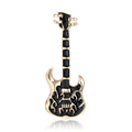 Alloy Enamel Guitar Brooch Pin For Fashion Lapel Decoration view 5