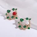 Metal Alloy Floral Wreath Brooch Pin For Versatile Garment Accessories view 3