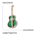 Alloy Enamel Cello Brooch Pin For Creative Clothing Decoration view 6