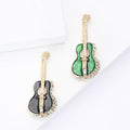 Alloy Enamel Cello Brooch Pin For Creative Clothing Decoration view 2
