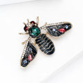 Alloy Enamel Bee Brooch For Suits Scarves And Hats view 3