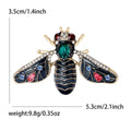 Alloy Enamel Bee Brooch For Suits Scarves And Hats view 5