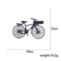 Alloy 3D Vintage Bicycle Brooch Pin For Fashion Lapel Accessories view 5