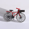 Alloy 3D Vintage Bicycle Brooch Pin For Fashion Lapel Accessories view 6