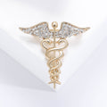 Alloy Enamel Snake Brooch Pin With Angel Wings For Clothing view 6