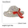 Alloy Rhinestone Hat Brooch Fashion Lapel Pin For Blazers view 6