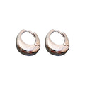 Metal U Shape English Letter Earrings Korean Minimalist Geometric Ear Cuff Fashion Jewelry view 5