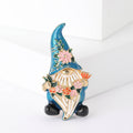 Alloy Enamel Gnome Brooch Pin For Cartoon Clothing Decoration view 1