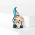 Alloy Enamel Gnome Brooch Pin For Cartoon Clothing Decoration view 2