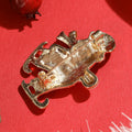 Alloy Enamel Christmas Snowman Brooch For Holiday Clothing Decoration view 3