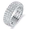 Brass Micro Pave Zircon Hip Hop Ring For Men, Luxury Statement Jewelry view 1