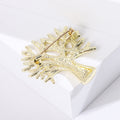 Alloy Money Tree Lapel Pin For Fashion Clothing Accessories Brooch view 3