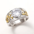 Ethnic Style Creative Hollow Zircon Ring For Women, Trendy Personalized Fashion Index Finger Ring view 3