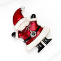 Alloy Enamel Santa Claus Brooch Pin Christmas Clothing Gift view 3