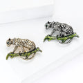 Alloy Enamel Climbing Leopard Brooch Pin For Fashion Accessories view 3