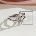 Luxury Fashion Women's Ring, Trendy Personality Vintage Minimalist Party Pinky Finger Ring view 5