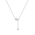 Minimalist Metal Irregular Geometric Sweater Necklace For Women, Autumn Winter Collarbone Chain view 5