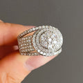 Hip Hop Men's Ring With Full Pave Zircon, European American Street Dance Luxury Fashion Jewelry view 3
