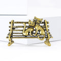 Alloy Vintage Bench Cat Brooch Pin For Suits And Shirts view 4