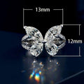 Romantic Teardrop Butterfly Bow Zircon Ring For Women, Light Luxury Fairy Style Fashion Jewelry view 5
