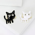 Alloy Enamel Cartoon Cat Brooch Pin For Apparel Decoration view 1