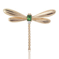 Smooth Alloy Dragonfly Brooch Pin For Coats Sweaters And Apparel view 1