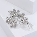Alloy Rhinestone Bouquet Brooch For Creative Plant Clothing Accessories view 4