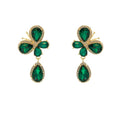 Luxury Butterfly Bow Zircon Crystal Rhinestone Metal Pendant Stud Earrings For Women Elegant Fashion Earrings view 5