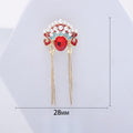 Alloy Opera Mask Crown Brooch Pin For Cultural Costume Accessories view 6