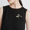 Creative Alloy Enamel Auction Hammer Brooch Pin For Clothing Accessories view 2